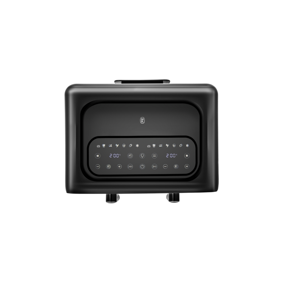 Digitale Heißluftfritteuse mit Doppelkorb, 7,2 Liter