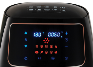 Digitale 3-Liter-Heißluftfritteuse in Roségold