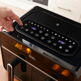 Digitale Heißluftfritteuse mit Doppelkorb, 7,2 Liter