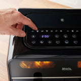 Digitale Heißluftfritteuse mit Doppelkorb, 7,2 Liter