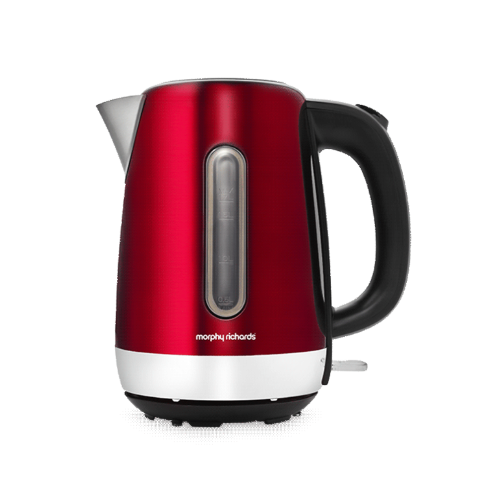 Equip Wasserkocher Morphy Metallic Rot